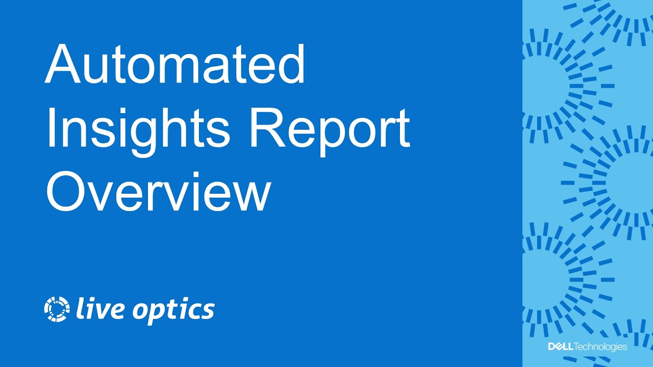 What is the Automated Insights Report (AIR) from Live Optics?