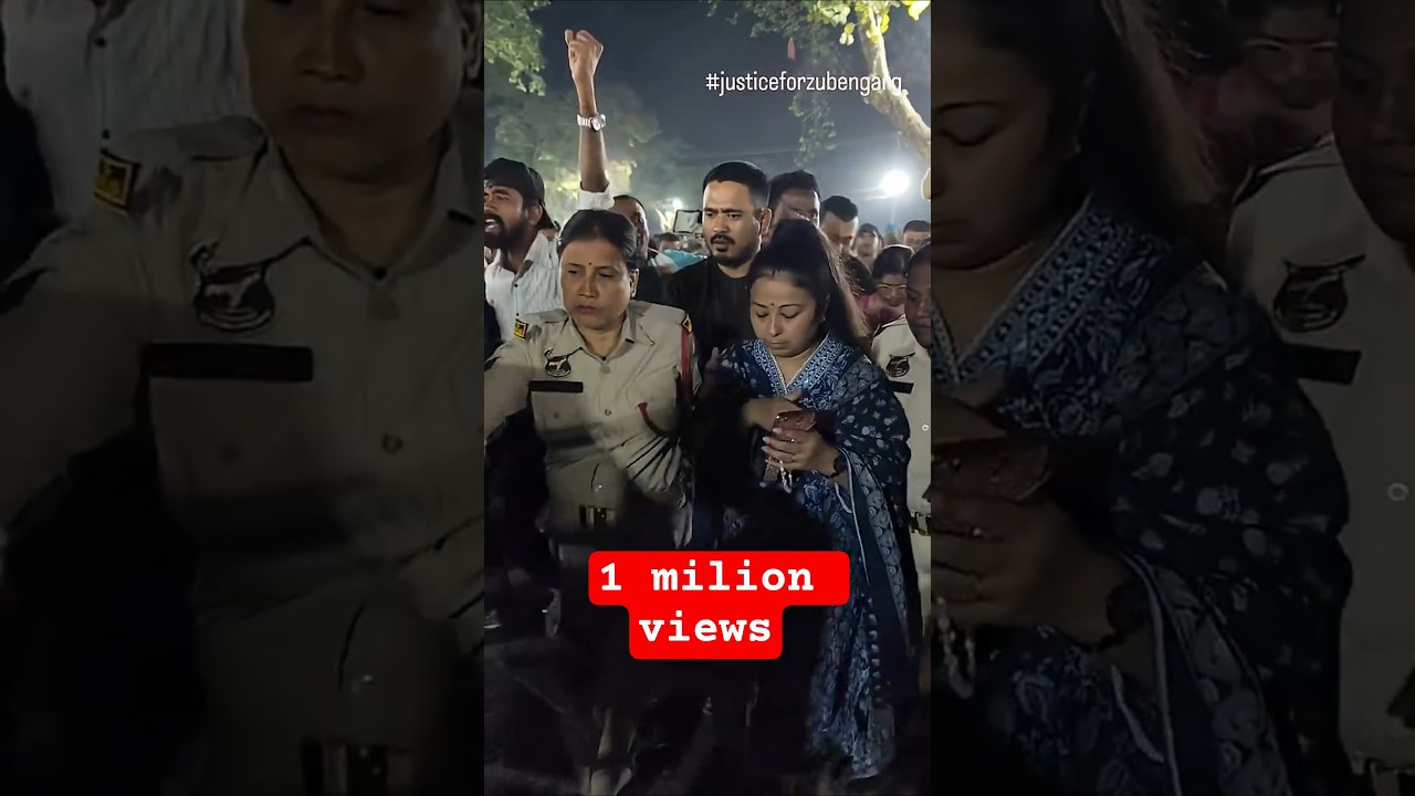 Garima Garg at Zubeen Da&rsquo;s Samadhikhetra | Emotional Moments Heartfelt Tribute #song #tribute #short