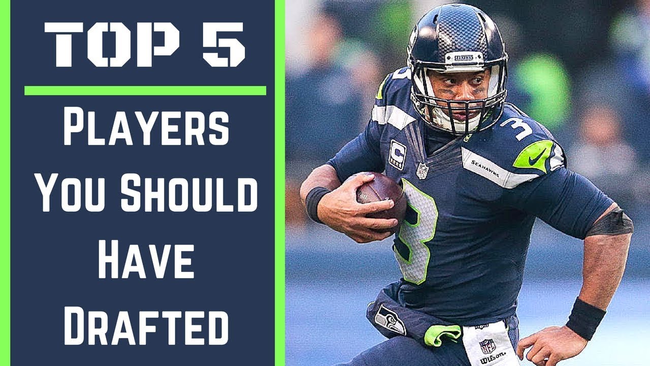 Top 5 Players You Should Have Drafted - 2017 Fantasy Football