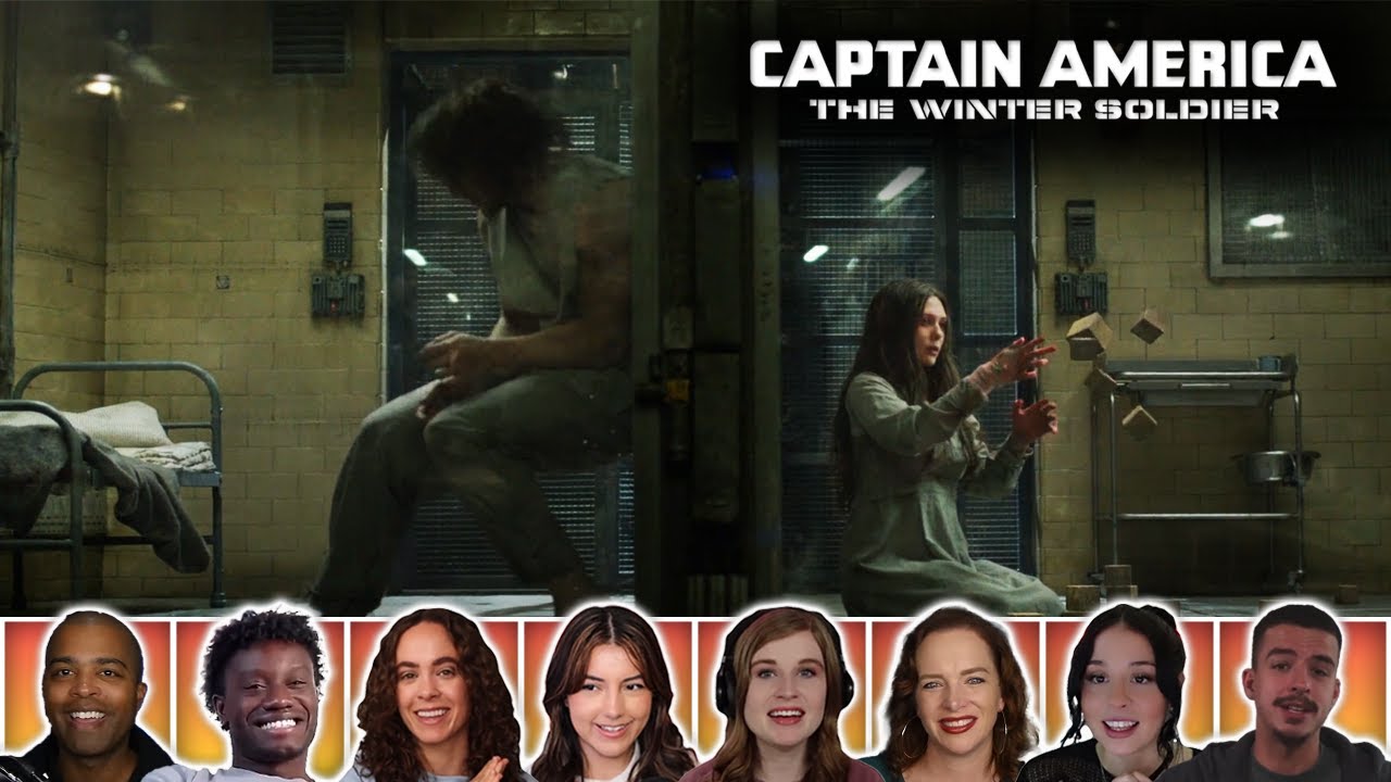 Reactors Reacting to the TWINS AND BUCKY POST-CREDIT SCENES | Captain America: The Winter Soldier