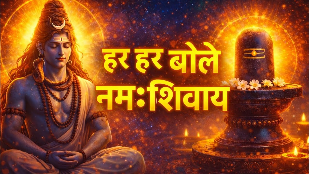 Most Powerful Shiv Mantra: Har Har Bole Namah Shivay | Peaceful Meditation