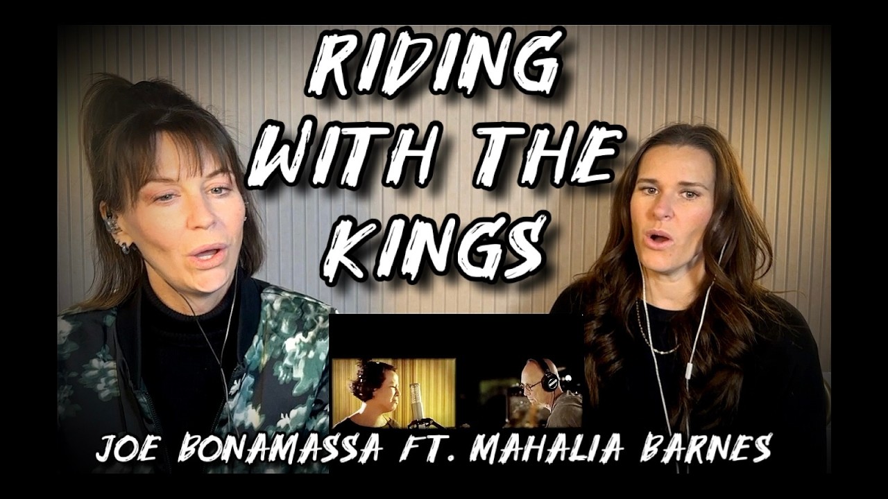 Joe Bonamassa ft. Mahalia Barnes - Riding with the Kings - What A Song! Moms Next Door Blind React!!
