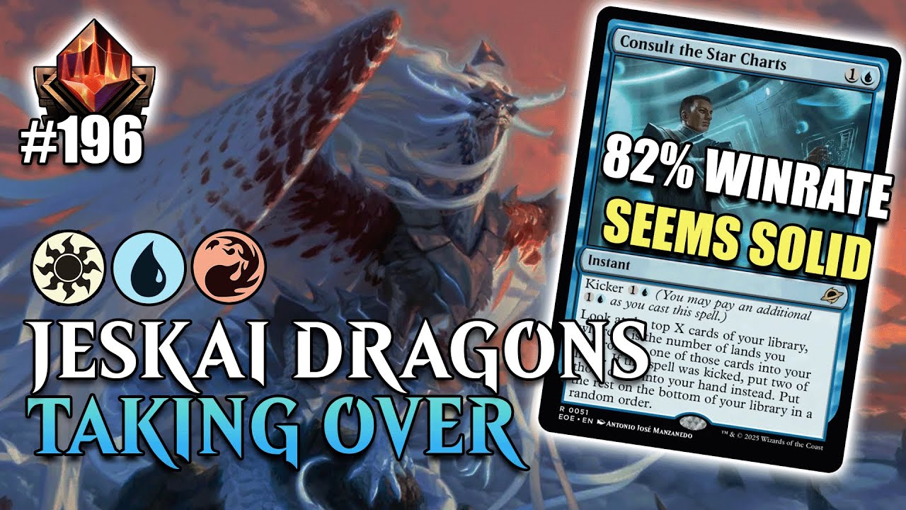 ☀️💧🔥 JESKAI DRAGONS ARE AMAZING POSITIONED IN EDGE OF ETERNITY META | MTG ARENA Standard