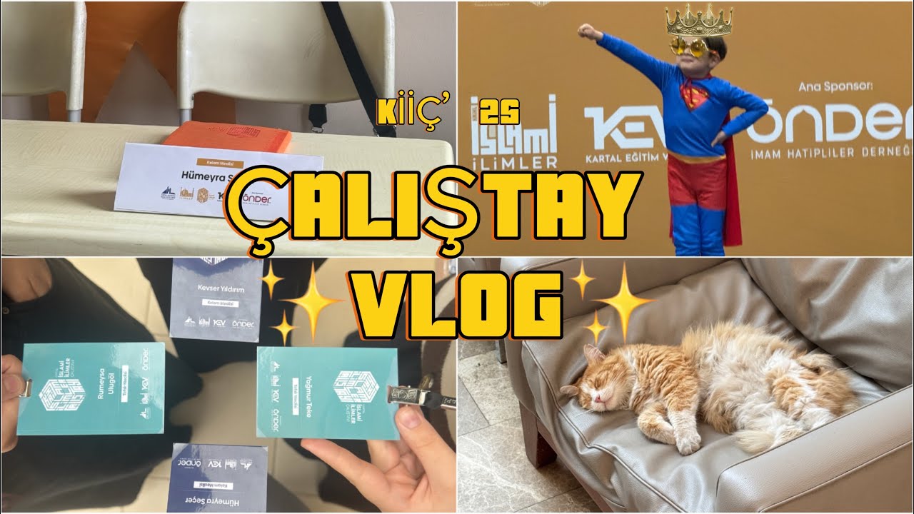 ÇALIŞTAY VLOG | Harika 2 Gün | Kartal İslami İlimler Çalıştayı