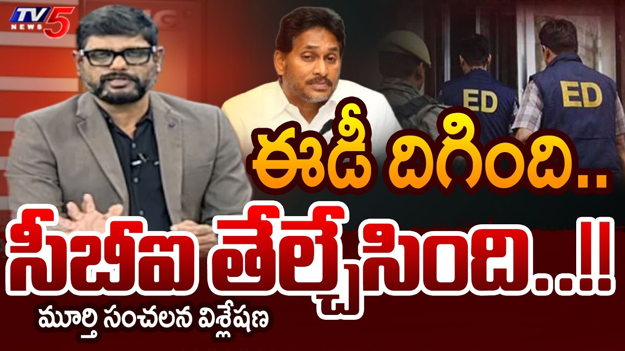 TV5 Murthy Intro of Big News Debate | YS Viveka Case | YS Avinash Reddy | TV5 News