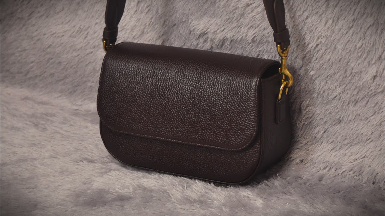 Making a Leather L-shape Crossbody Bag