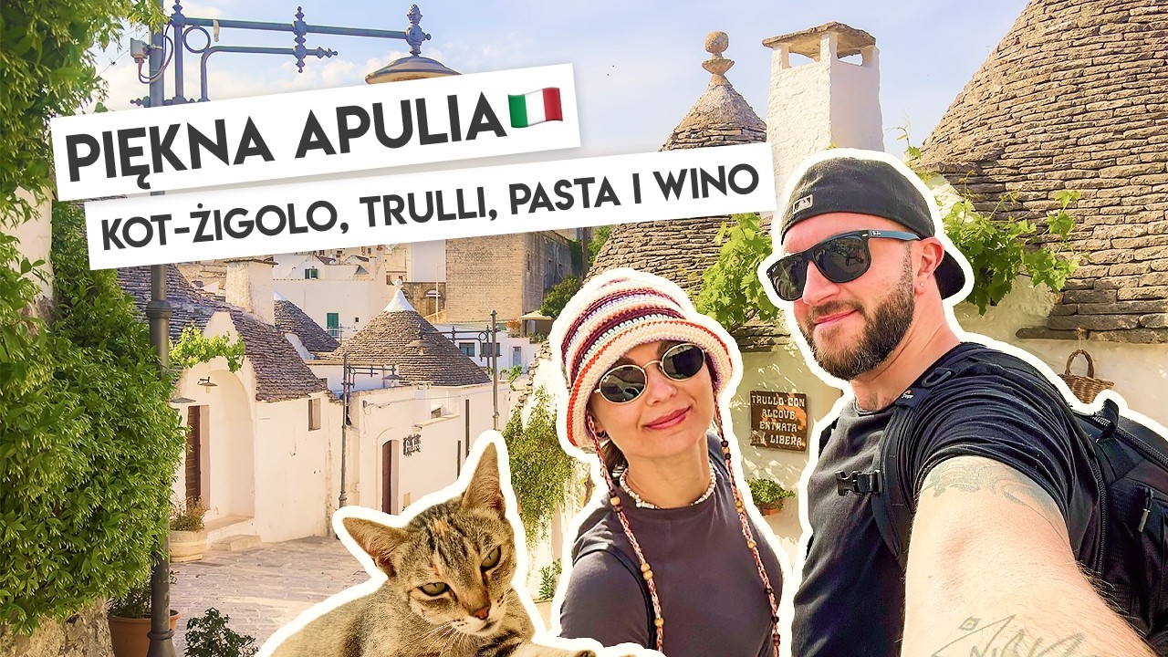Piękna Apulia 🇮🇹  Miejsca których nie możesz ominąć - vlog! Alberobello, Ostuni, Locorotondo.