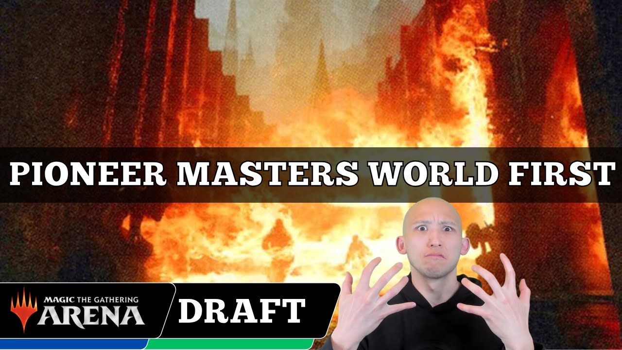 PIONEER MASTERS WORLD FIRST | Pioneer Masters Early Access Draft | MTG Arena