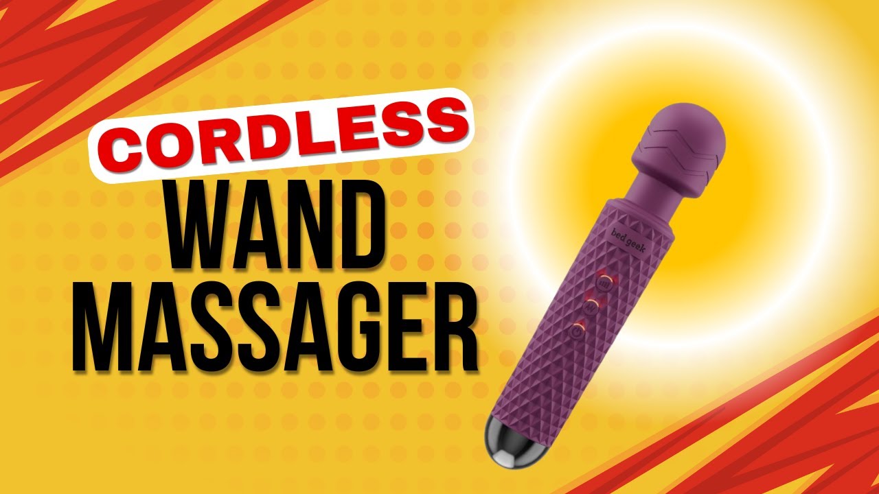 Handheld Cordless Wand Massager Review | Powerful, Portable & Relaxing