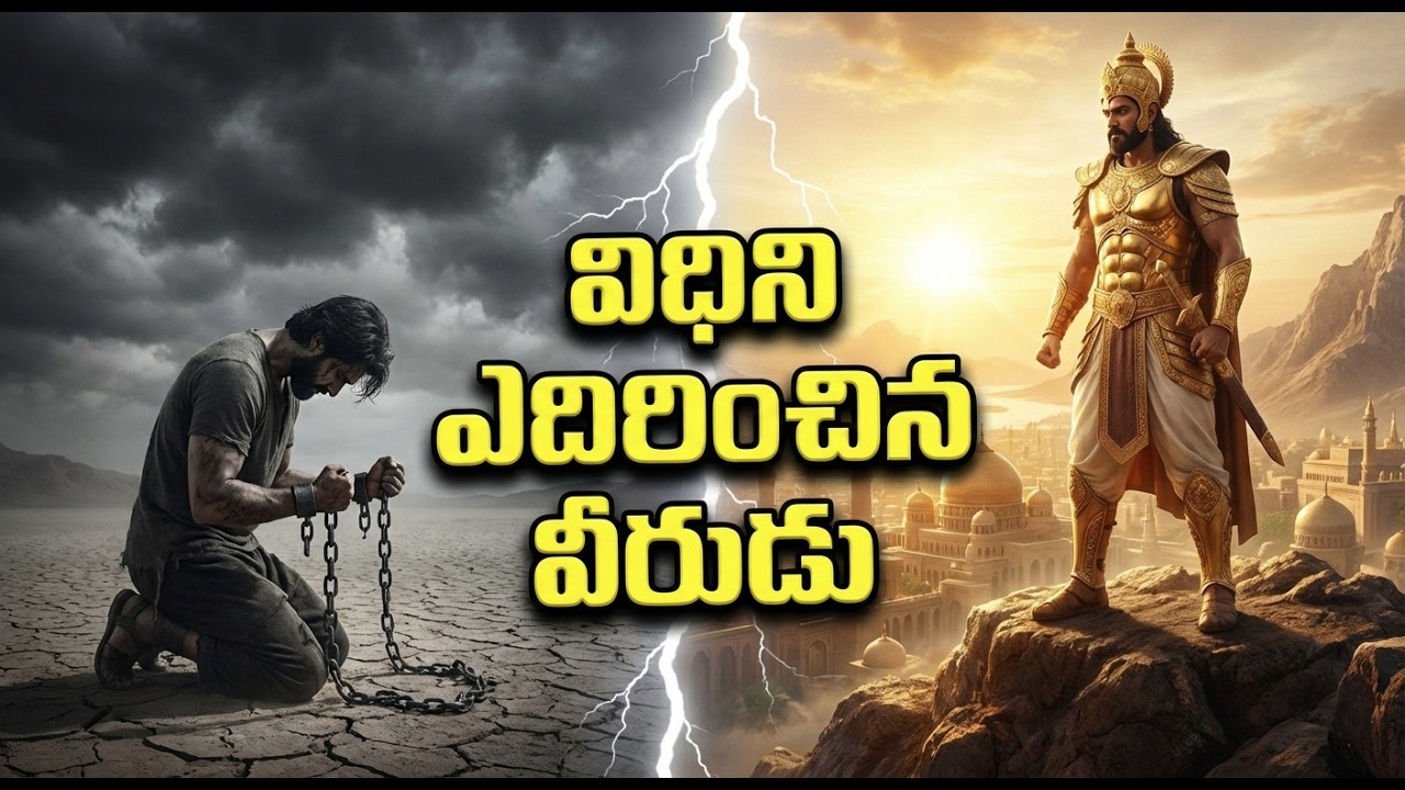 శూన్యం నుండి సామ్రాజ్యం: విధిని ఎదిరించిన వీరుడు | The Secret of Success #charavani