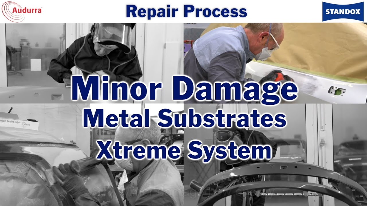 Standox & Audurra - Minor Damage Metal Substrates Xtreme System