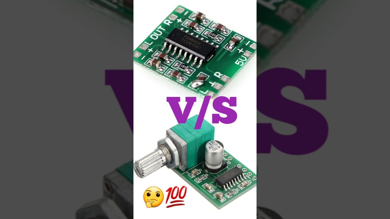 Pam8403 amplifier vs Pam8403 Volume controller amplifier 🤔💯💯🤯😱कोन सा ले #shorts #Pam8403