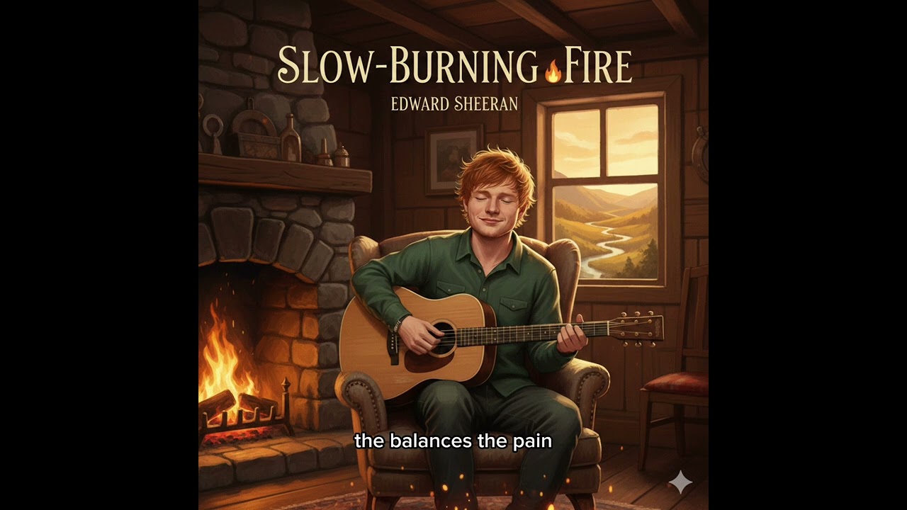  Ed Sheeran, Slow-Burning Fire (Official Audio)