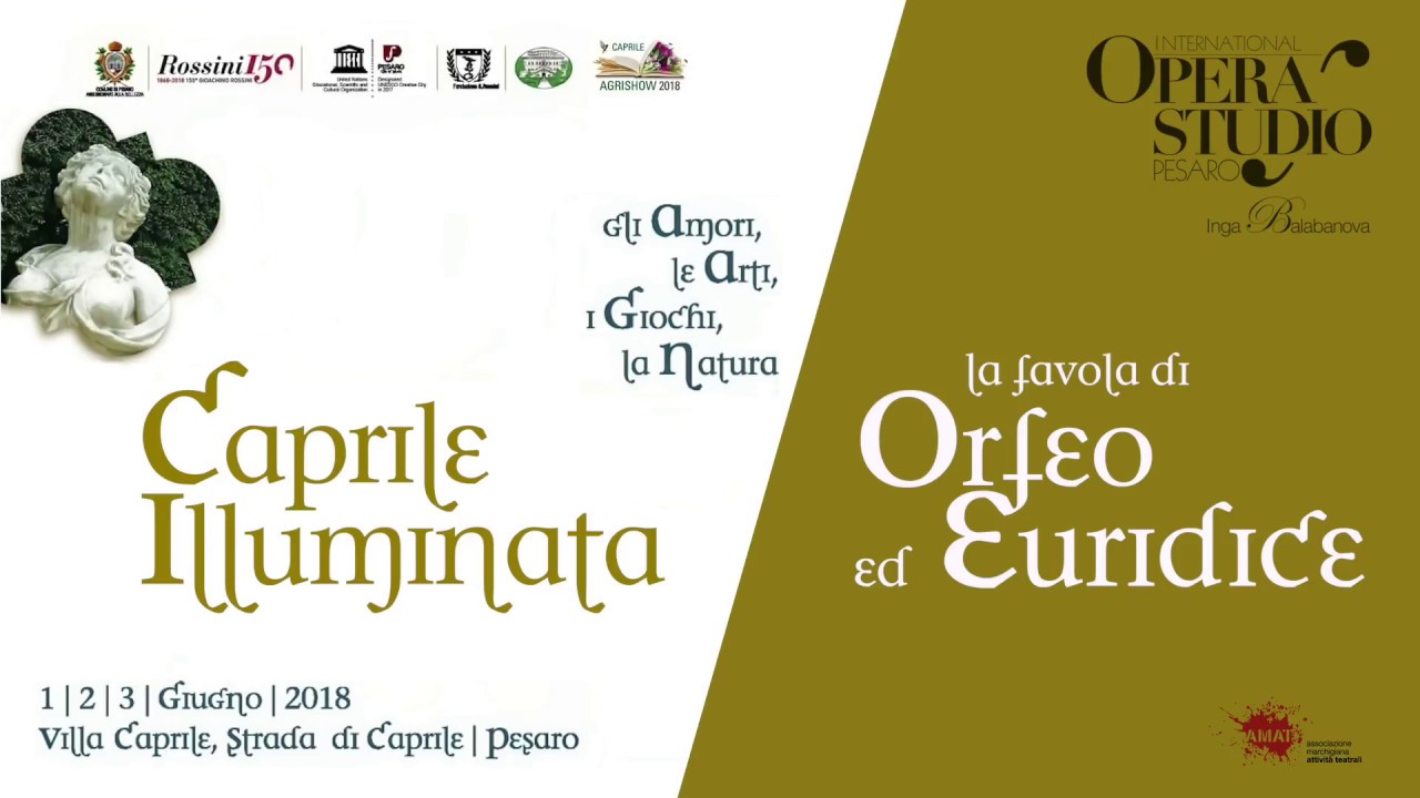Ch.W. Gluck | Orfeo ed Euridice | K.Iguchi | F.Cristopulos | V.Mani | 3.06.2018 - Caprile Illuminata