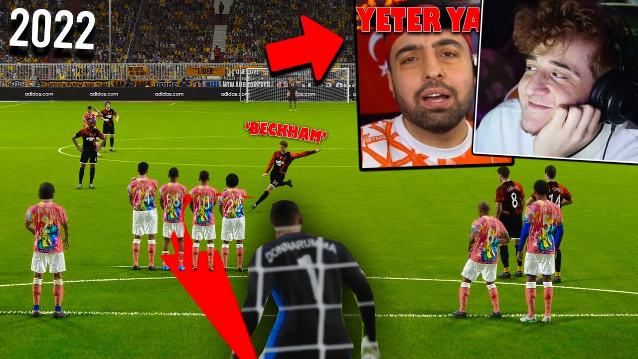 ARTIK BAŞLIĞA YAZMAYA UTANIYORUM :d BECKHAM FRİKİK ŞOV ! EL Pesico 2022 Ümidi vs Emjan