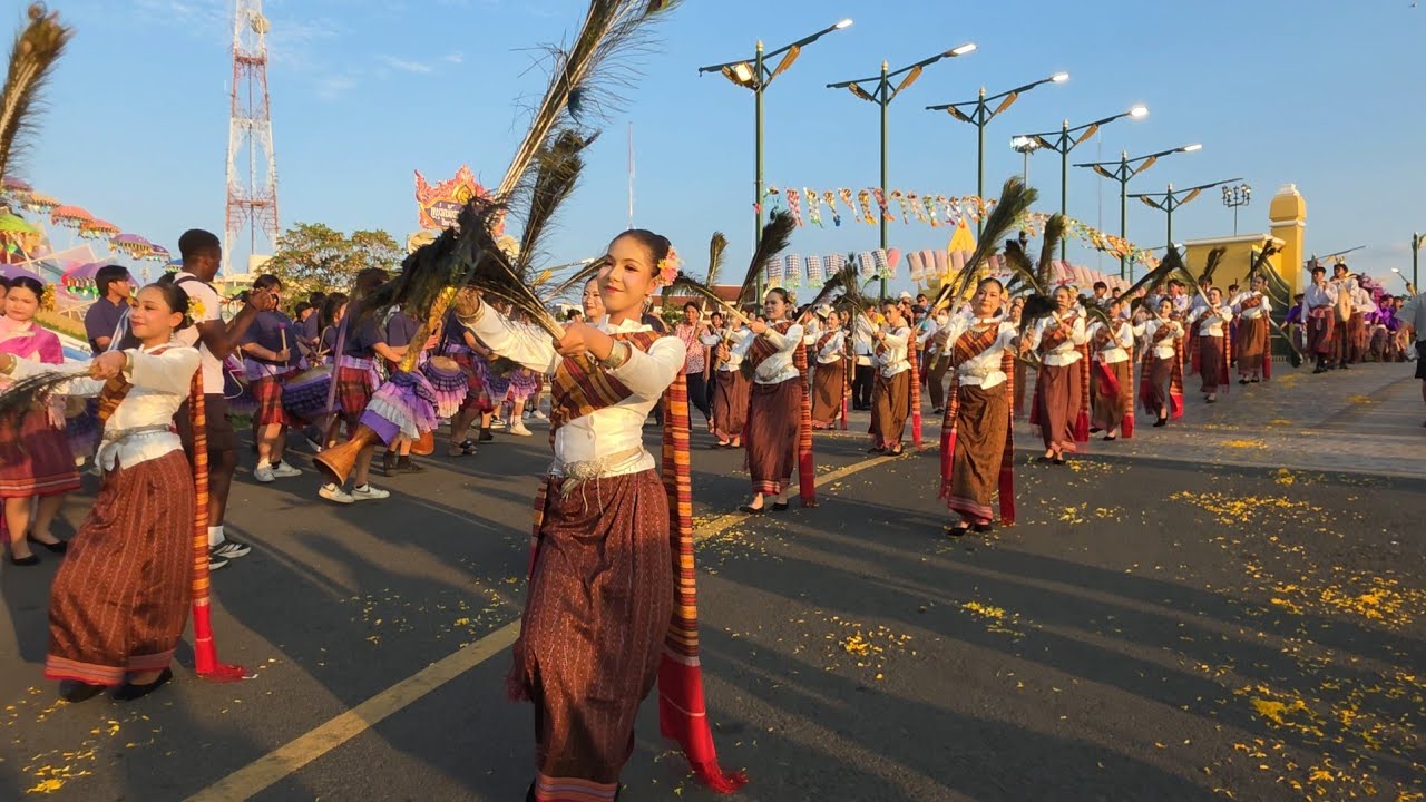 #4k #ยิ่งใหญ่ #งดงาม #ขบวนแห่ #พระอุปคุตพระราชทาน #งานมหาทานบารมีประเพณี #บุญผะเหวด #ร้อยเอ็ด 