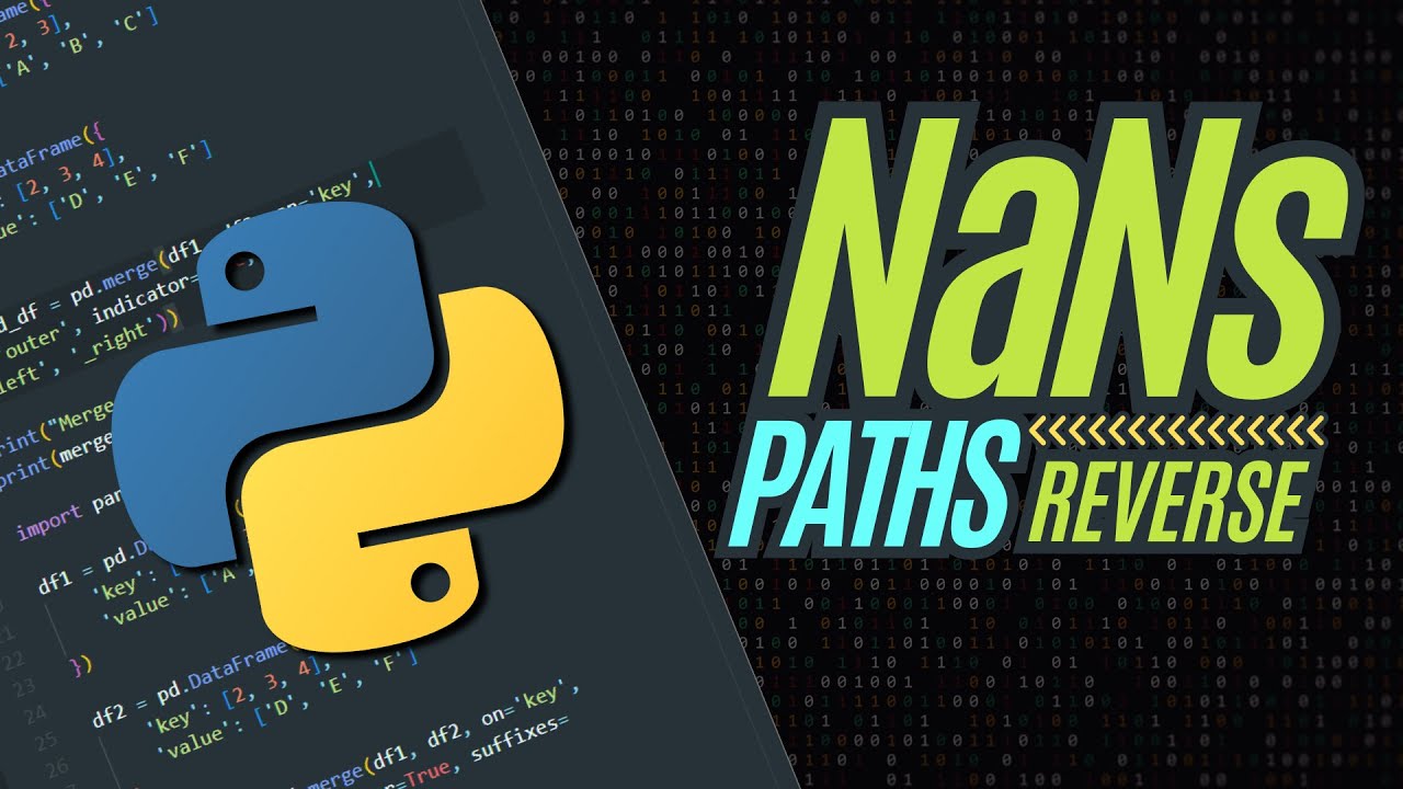 🐍🚀 Essential Python Tricks: Handling NaNs, Working with Paths & Reversing Lists! ⚡