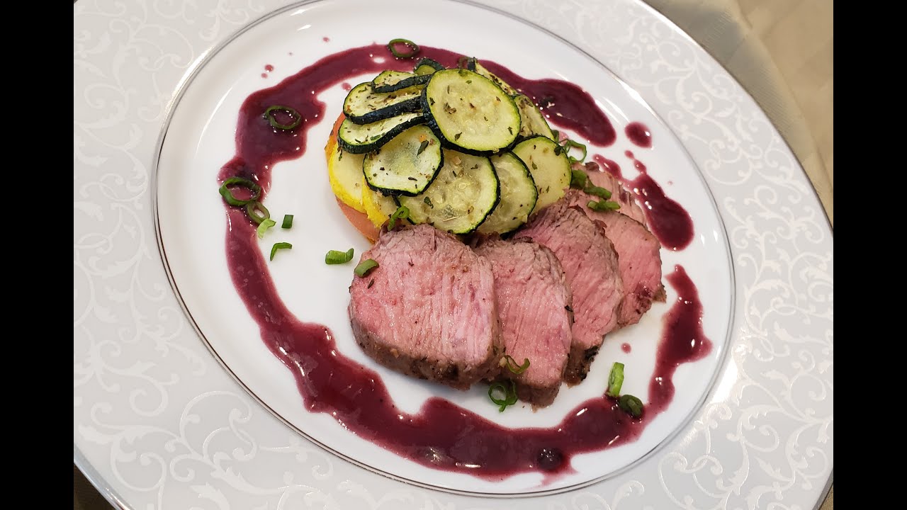 Pan Seared Lamb Loin