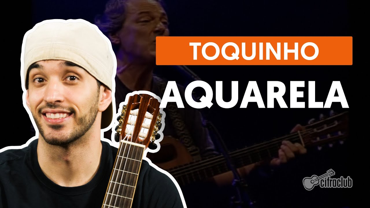 Aquarela - Toquinho (aula de violão simplificada)