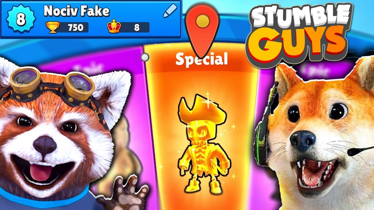 DESCHIDEM LEGENDARE SI SPECIALE PE STUMBLE GUYS! Batalia Youtuberilor