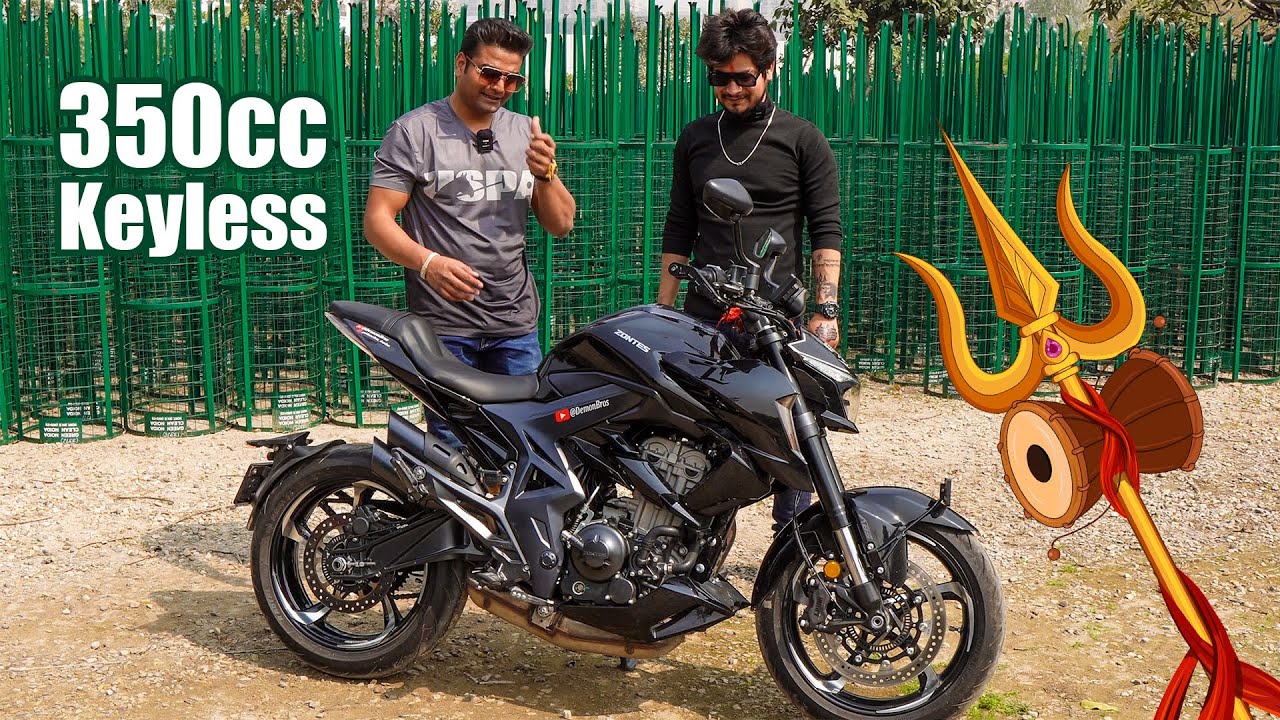 This Bike Has Bhole Nath Ki Shakti With Pokemon Ka Pikachu Zontes 350r Ownership Review @DemonBro