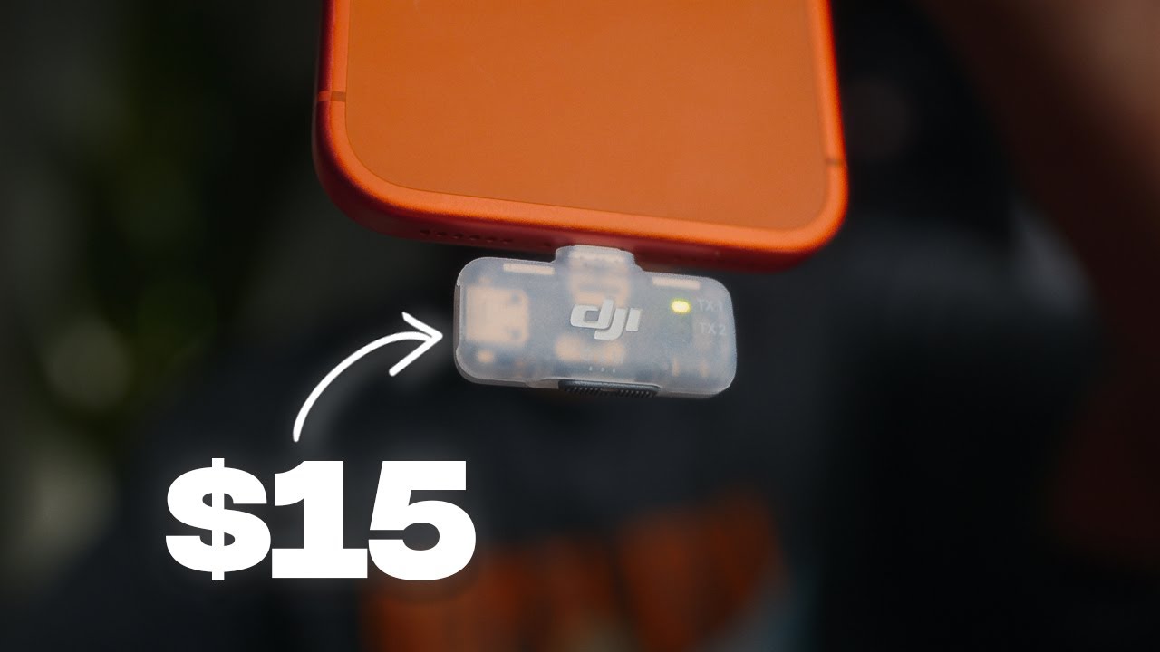 Мобильный приемник DJI Mic Series за 15 долларов — ЭТО УДИВИТЕЛЬНО!