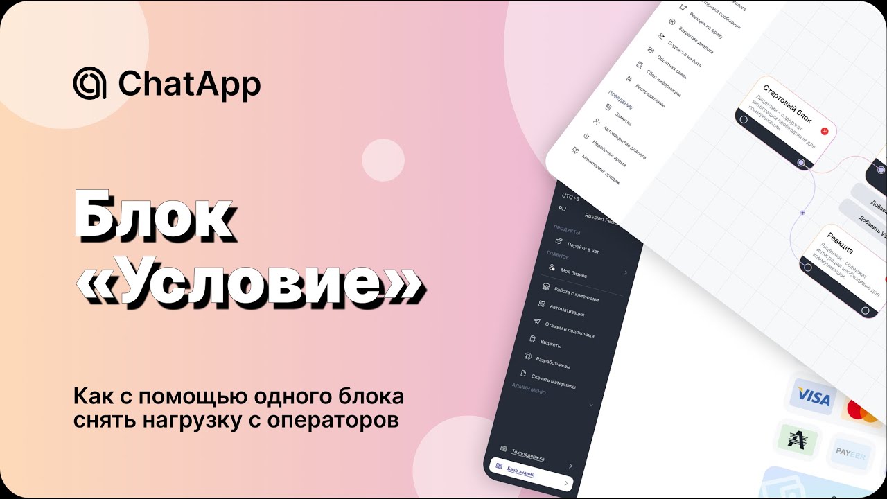 Блок &laquo;Условие&raquo; | Конструктор ботов