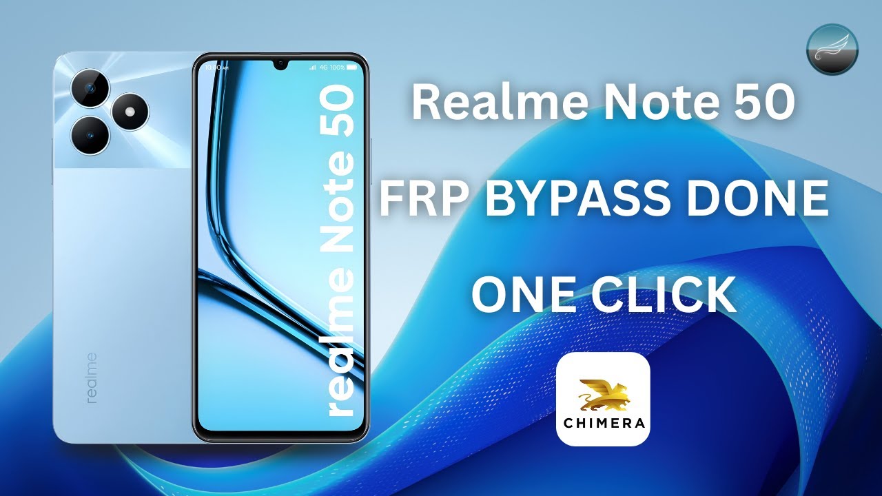 Realme Note 50 FRP Bypass Done | One Click Chimera Tool | 2026 | PhonePoint Pro
