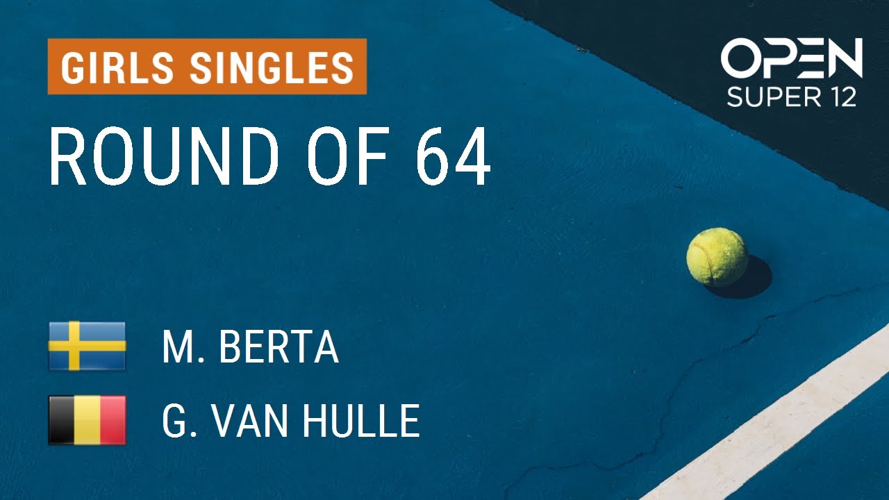 BERTA Mila VS VAN HULLE GAELLE - Open Super 12 2025