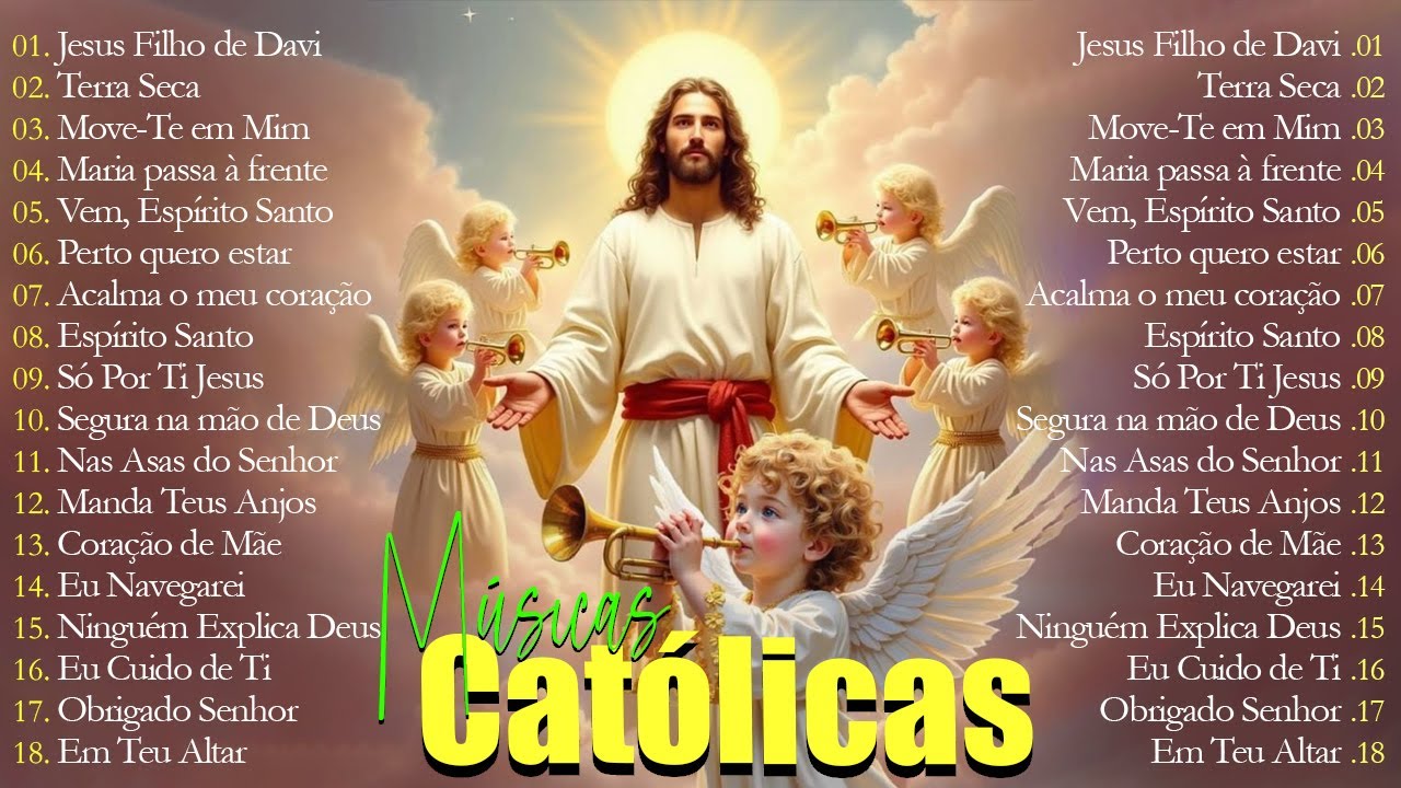Louvores Católicos 2025 – As Músicas Mais Tocadas e Emocionantes -  Catholic music