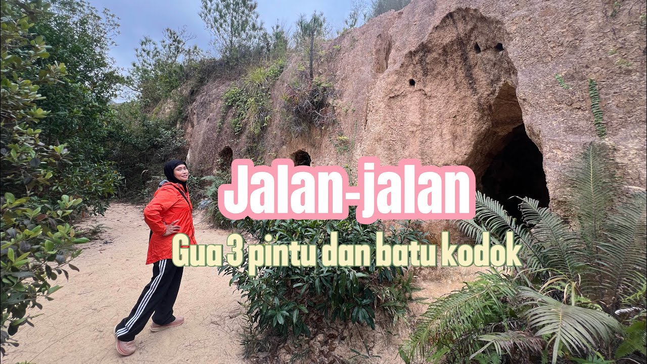 Jala-jalan ke batu kodok dan gua 3 pintu rute pendek #murneybanyumaschanel #batu #gua #hiking #alam 