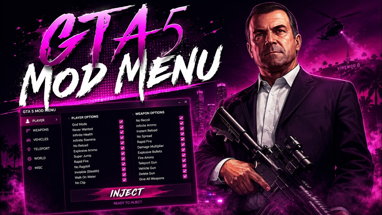 GTA 5 Mod Menu PC 2026 | Kiddions Cheat 🔥 Money Hack & Online Mods [NO BAN]