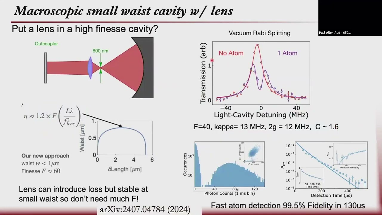 Nov 1, 2024: Wave Mixing  David Schuster [Stanford University]