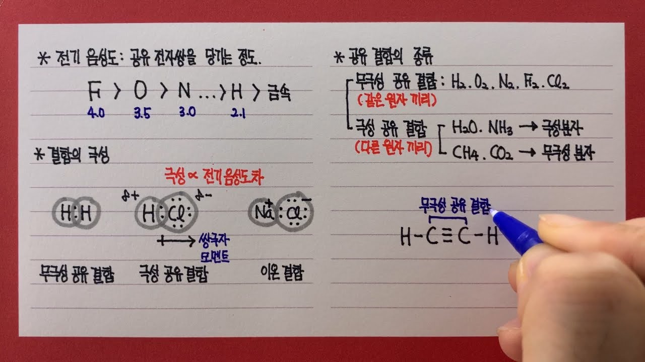 전기음성도와 극성