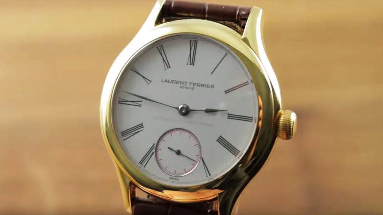 Laurent Ferrier Galet Tourbillon Double Spiral Enamel Dial LCF001.02.J2.E10 Tourbillon Watch Review