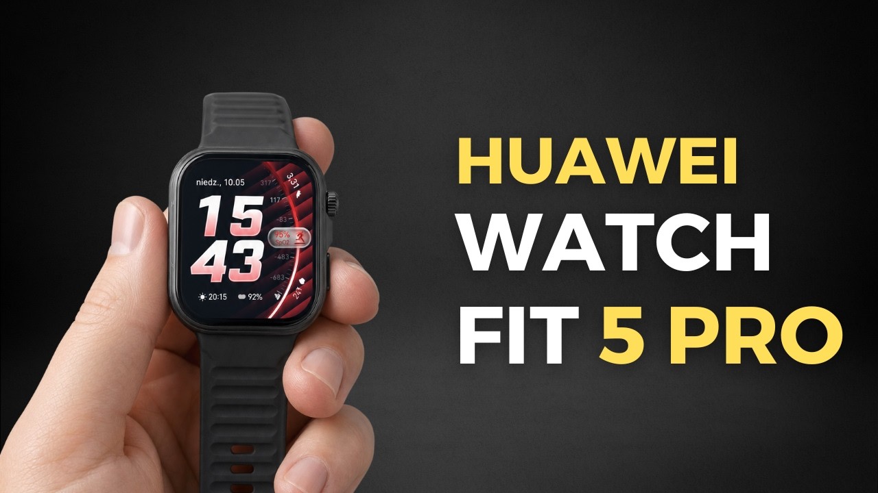 🏃 OPŁACALNY sportowy smartwatch? | HUAWEI WATCH FIT 5 PRO | RECENZJA
