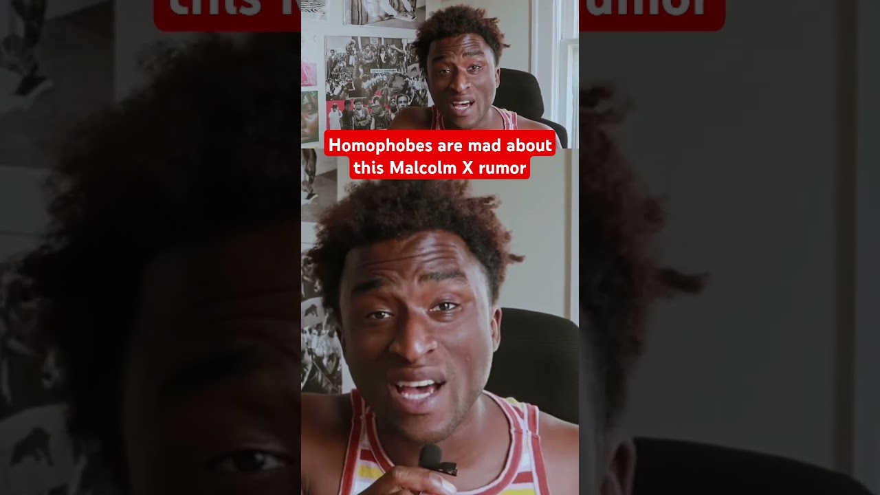 People are mad I'm talking about Malcolm X