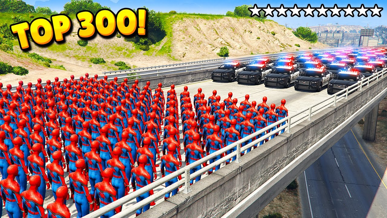 TOP 300 FUNNIEST FAILS IN GTA 5 (Part 2)