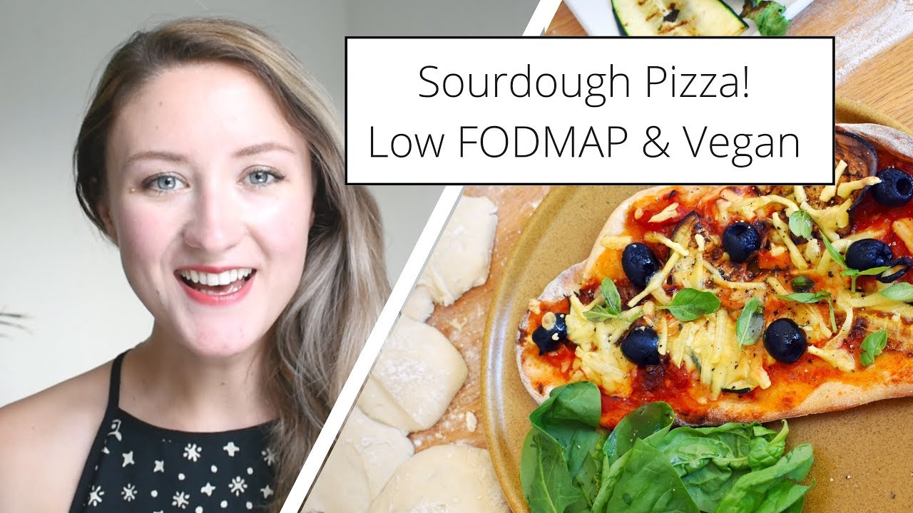 Making Sourdough Starter and Pizza From Scratch! 💚 LowFODMAP & Vegan