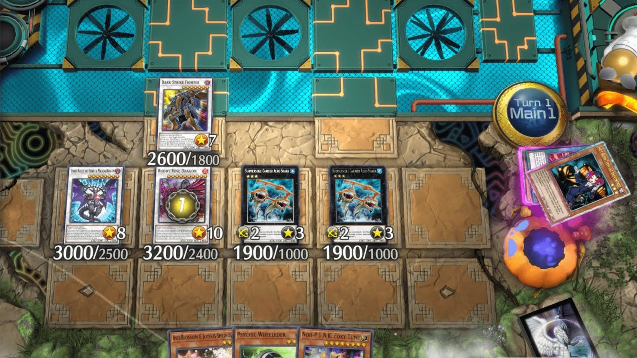 Aero Shark FTK with 3-Axis // 1 Card Combo (ft. M-X-Saber Invoker, Samsara Cat, Ruddy Rose Dragon)