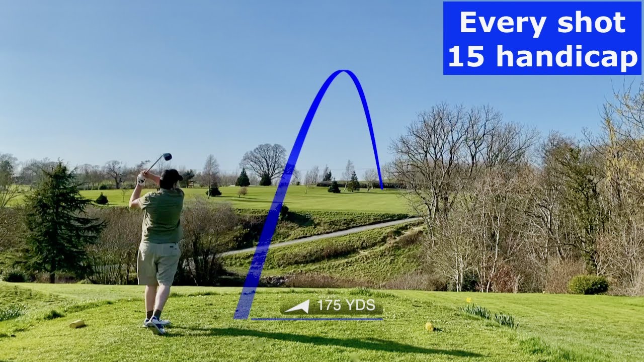 Every Shot of a 15 Handicap Golfer's Round