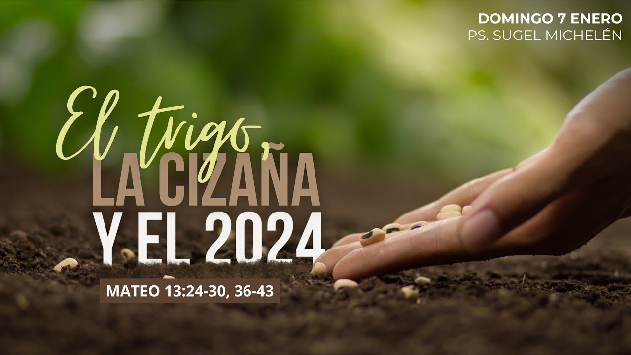 El trigo, la cizaña y el 2024 | Mateo 13:24-30, 36-43 | Pr. Sugel Michelén