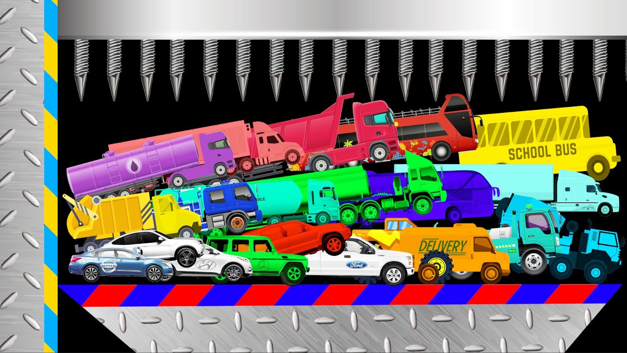 Car & Truck & Bus Race - Fast Shutter Crushers