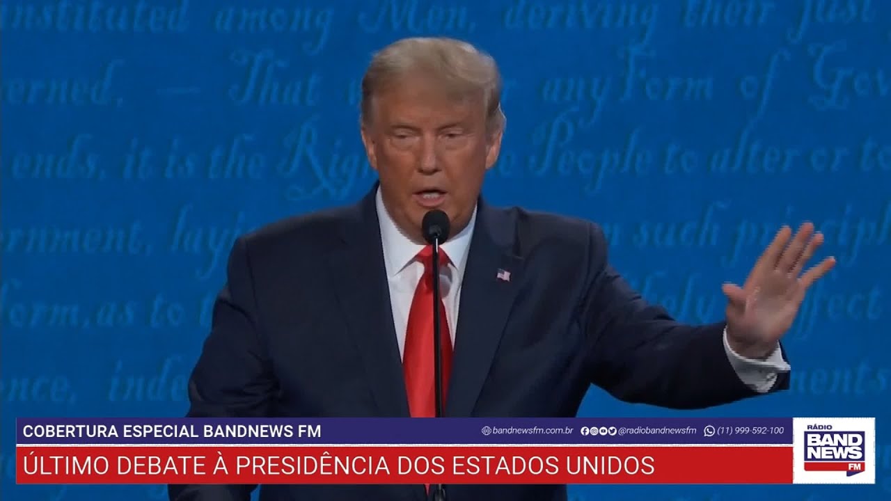 Ninguém tratou melhor a comunidade negra do que eu, diz Trump