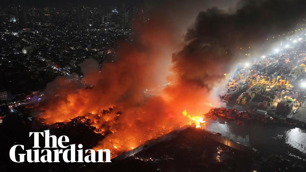 Devastating fire displaces more than 1,100 families in Manila: 'Nothing was left at all'