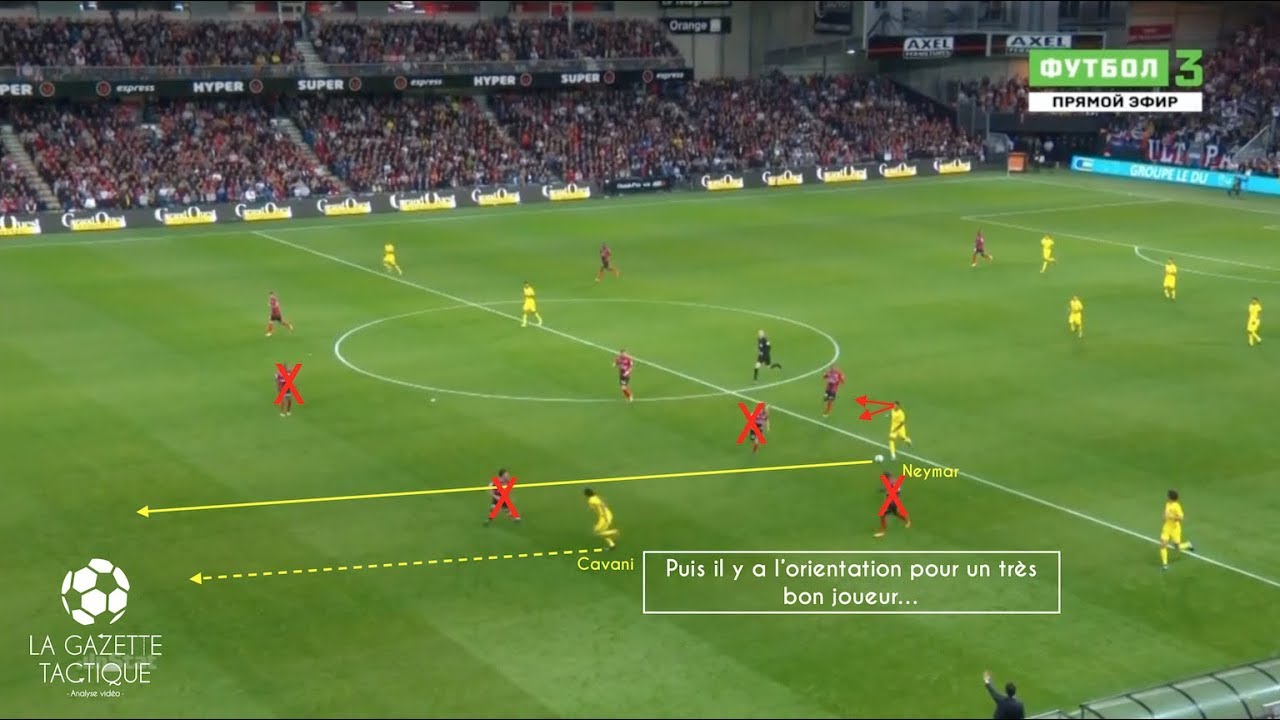 Neymar : l'intelligence de ses passes