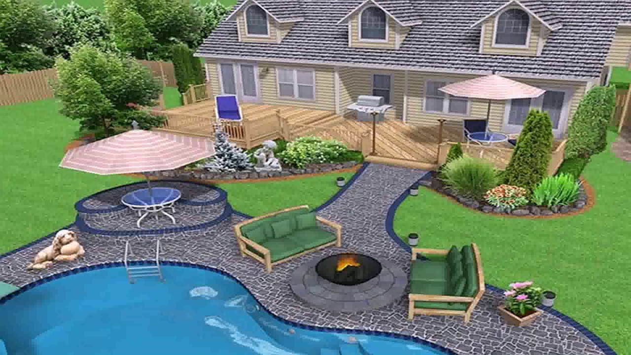 Pool Patio Ideas On A Budget - Gif Maker  DaddyGif.com (see description)