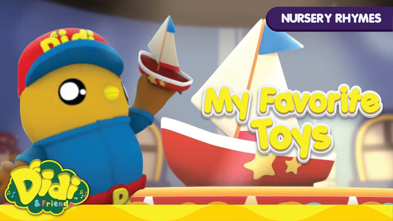 My Favorite Toys | Nursery Rhymes Compilation | Didi & Friends English