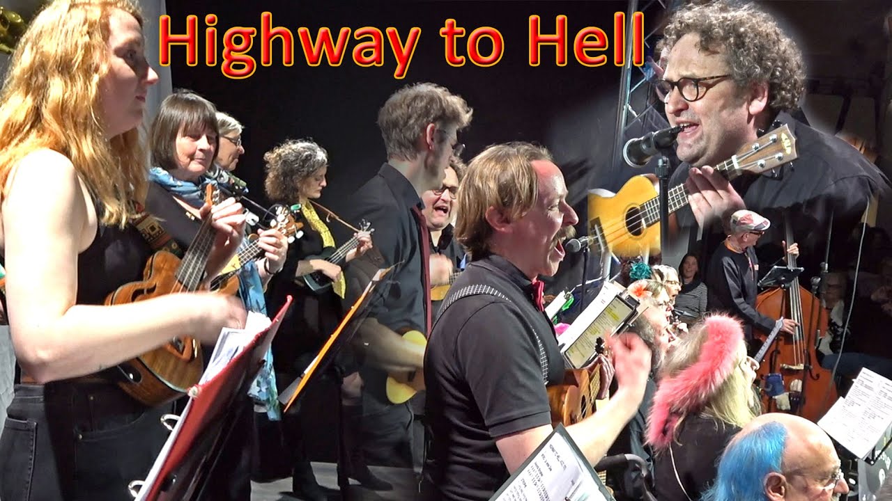 1. Bremer Ukulelenorchester - Highway to Hell - Neujahrskonzert 2025