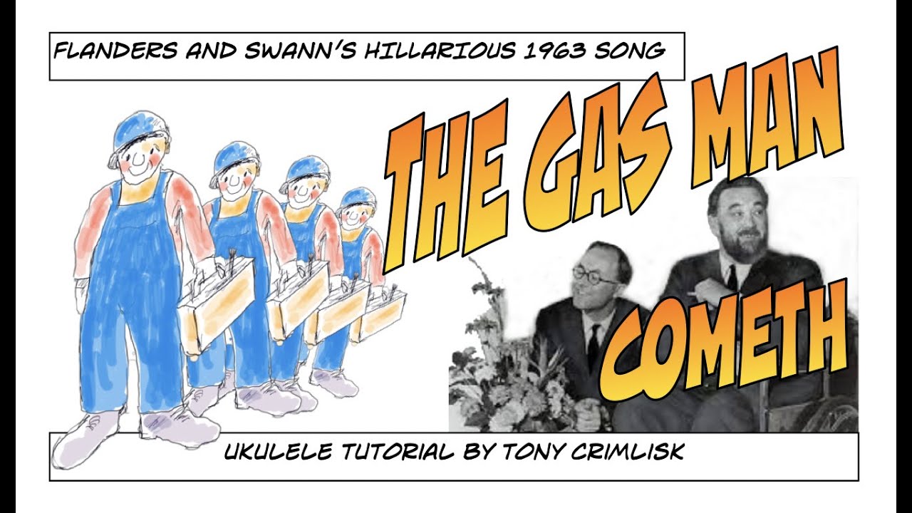 THE GAS MAN COMETH - Flanders and Swann's hilarious 1963 comedy song